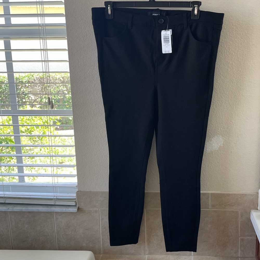 Torrid Black Stretch Pants